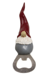 Nääsgränsgården Tomte Weihnachtsmann Flaschenöffner, h 13 cm