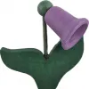 Sebastian design Glockenblume, dunkles lila, h 9 cm, Steckfigur Sebastian Holzkränze
