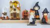 Kranzfiguren Halloween Kürbis Gespensterhaus Gespenst Halloweenfiguren