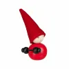 Aarikka Elf Fitness mit Hantel rot h 11 cm finnische Weihnachtsfigur Tonttu