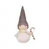 Aarikka Elf Candy cane Zuckerstange weiß h 11 cm finnische Weihnachtsfigur Tonttu