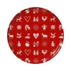 Bengt & Lotta Lotta´s Weihnachten Tablett rund Ø 31 cm rot