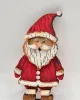 Holz Weihnachtsmann rot handbemalt