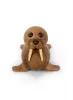 Spring Copenhagen Holz Walross Wally H 9,5 cm L 16 cm Eiche nachhaltig vorne