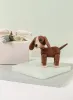 Spring Copenhagen Twix Holz Hund H 11 cm nachhaltiges Geschenk
