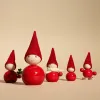 Aarikka Elf Chilly rot h 11 cm finnische Weihnachtsfigur Tonttu
