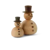 Dekorative Holzfiguren The Snowman klein und groß von Spring Copenhagen