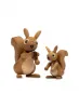 Dekorative Holzfigur Hazel und Chippy von Spring Copenhagen