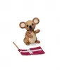 Dekorative Holzfigur Pearl von Spring Copenhagen mit Flagge
