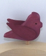 Talvel-Stecker Vogel lila