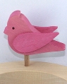 Talvel-Stecker Vogel rosa