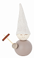 Aarikka Sauna Elf Grillmeister, H 13 cm, beige-braun