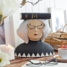 Baden collection Ladykopf Ida mit Buch auf dem Kopf und Brille