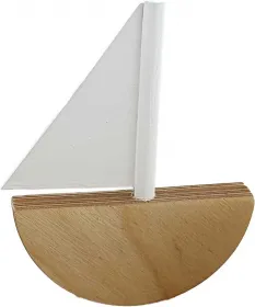 Sebastian design großes Boot, flach, natur Sebastian design großes Boot, flach, natur