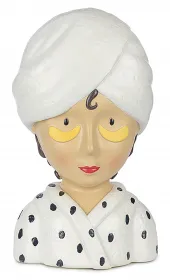 Baden collection Lady Cosma h 28 cm Gesichtsmaske Bademantel Frauen Büste Dekoaufsteller Baden collection Lady Cosma h 28 cm Gesichtsmaske Bademantel Frauen Büste Dekoaufsteller
