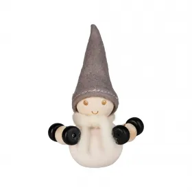 Aarikka Elf Gewichtheber weiß h 9 cm finnische Weihnachtsfigur Tonttu Aarikka Elf Gewichtheber weiß h 9 cm finnische Weihnachtsfigur Tonttu