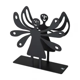 Bengt & Lotta Angels Engel Serviettenhalter schwarz h 11,5 cm Tischdekoration