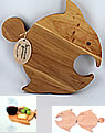 Schwedisches Topfuntersetzer / Holztablett Fisch Schwedisches Topfuntersetzer / Holztablett Fisch