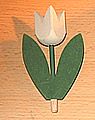 Sebastian design große Tulpe 2-blättrig weiß Steckfigur Sebastian Holzkränze Sebastian design große Tulpe 2-blättrig weiß Steckfigur Sebastian Holzkränze