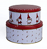 Det Gamle Apotek Weihnachtsdosen WICHTEL 2er Set 20 + 17 cm Det Gamle Apotek Weihnachtsdosen WICHTEL 2er Set 20 + 17 cm